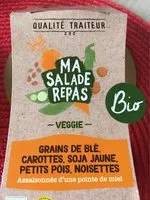 Mängden socker i Ma salade repas Veggie
