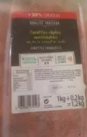 Mängden socker i Carottes rapées maraicheres