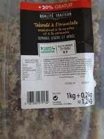 Mängden socker i Taboulé à orientale