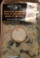 Mängden socker i Gratin de pommes de terre et poireaux au chèvre et lardons