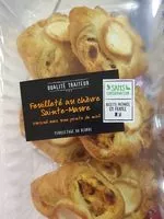 Mängden socker i Feuilleté chèvre sainte maure