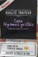 Mängden socker i Cake légumes grillés cuisiné aux oignons