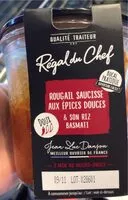 Mängden socker i Rougail saucisse aux épices douces