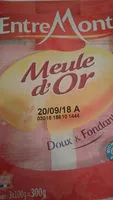 Mängden socker i Fromage Meule d'Or râpé Entremont