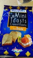 Mängden socker i Les Mini Toasts Croustillants Goût Brioché