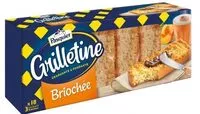 Mängden socker i Grilletine Briochée x18