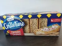 Mängden socker i Grilletine Céréales et Graines x18
