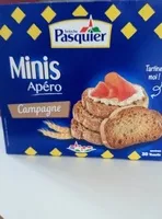 Mängden socker i Minis apéros campagne