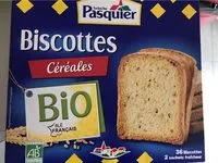 Mängden socker i Biscottes céréales bio