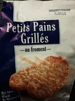 Mängden socker i Petits pains grillés au froment