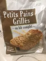 Mängden socker i Petits pains grillés au blé complet