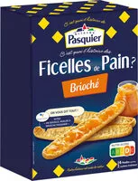 Mängden socker i Ficelles de pain Brioché