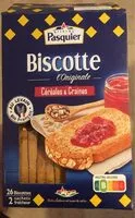Mängden socker i Biscotte l'Originale Céréales & Graines