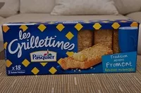 Mängden socker i Les Grillettines Tradition Au Froment (18 tartines)