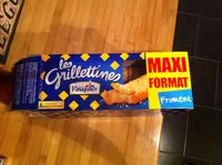 Mängden socker i Les grillettines froment