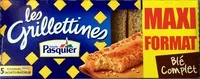 Mängden socker i Les Grillettines au blé complet