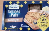 Mängden socker i tartines de pain campagne