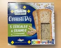 Mängden socker i Biscottes 5 céréales & graines