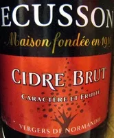 Mängden socker i Cidre Brut Ecusson 33 cl