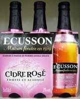 Mängden socker i Cidre rosé (pack de 3)