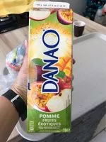 Mängden socker i Danao pomme fruits exotiques