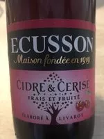 Mängden socker i Cidre & cerise