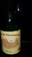 Mängden socker i Cidre de Normandie Brut