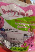 Mängden socker i Betteraves Rouges Épluchées vinaigre framboises