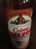 Mängden socker i Crème de Melfor