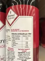 Mängden socker i Vinaigre vin rouge arome framboise