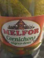 Mängden socker i CORNICHONS AIGRES DOUX