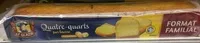 Mängden socker i Quatre quarts Pur Beurre aux Oeufs frais