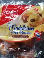 Mängden socker i Madeleines pur beurre fourrées au chocolat