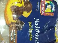 Mängden socker i Madeleine marbrées