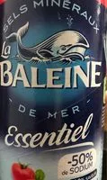 Mängden socker i Sel de mer La Baleine - Essentiel