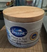 Mängden socker i La baleine fleur de sel guerande