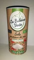 Mängden socker i La Baleine Verte - Sels minéraux de mer -50% de sodium