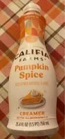 Mängden socker i Pumpkin spice