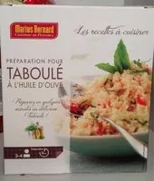 Mängden socker i Taboulé à l'huile d'olive