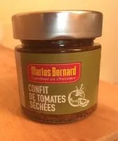 Mängden socker i Confit de tomates séchées