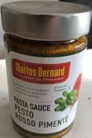 Mängden socker i Pesto Rosso Pimenté 180G