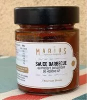 Mängden socker i Sauce Barbecue au vinaigre balsamique de modène IGP