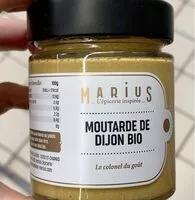 Mängden socker i Moutarde de dijon bio