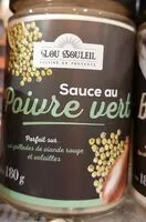 Mängden socker i Sauce poivre vert