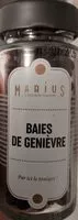 Mängden socker i Baies de genièvre