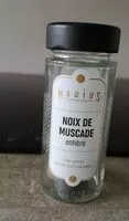 Mängden socker i Noix de muscade entière