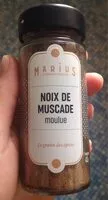 Mängden socker i Noix de muscade moulue