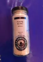 Mängden socker i Poivre blanc moulu