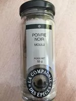 Mängden socker i Poivre noir