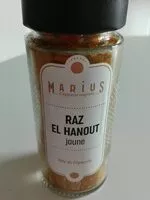 Mängden socker i Raz El Hanout jaune, 55g